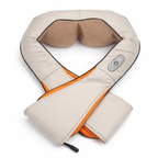 Châle de massage pétrissage + chaleur – Nuque, épaules & haut du dos.