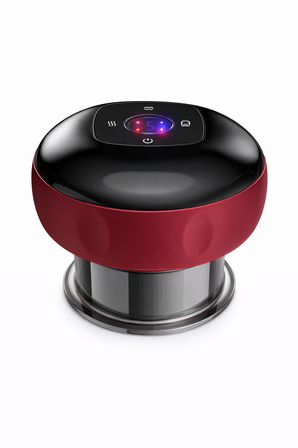 Appareil de massage multifonction avec chaleur – 12 niveaux, écran LCD