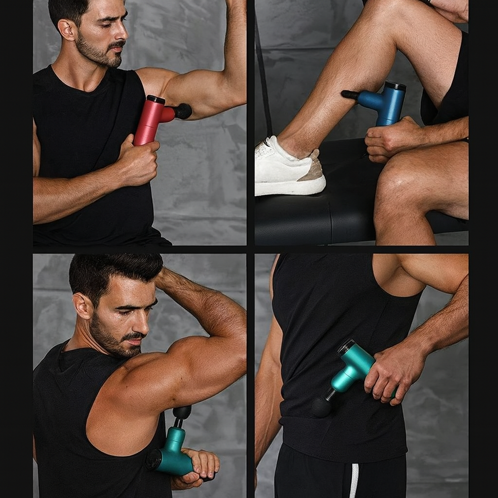 Mini Pistolet de Massage – Compact & USB