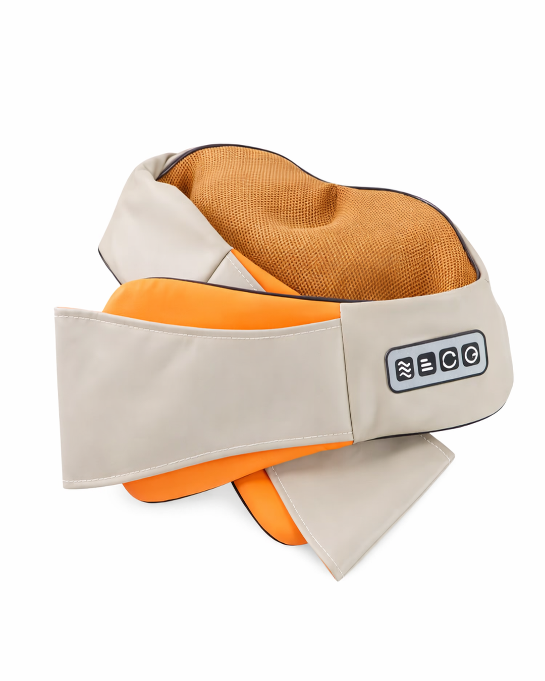 Châle de massage pétrissage + chaleur – Nuque, épaules & haut du dos.