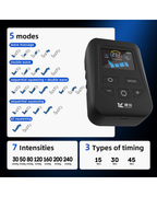 Bottes de compression d’air – 4 zones à pression réglable + sac à dos