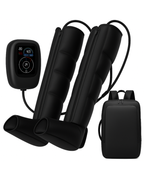 Bottes de compression d’air premium - 6 zones à pression réglable - Avec sac à dos