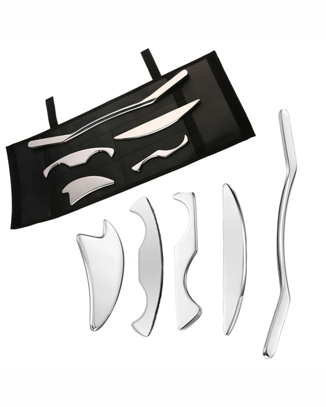 Kit d’outils de massage en acier inoxydable (5 pièces)