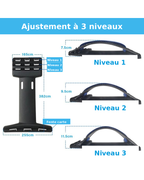 Support de relaxation réglable